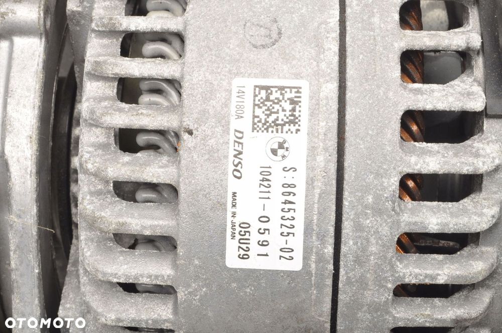 BMW 4 F33 430i 2.0 16V ALTERNATOR 8645325 - 5