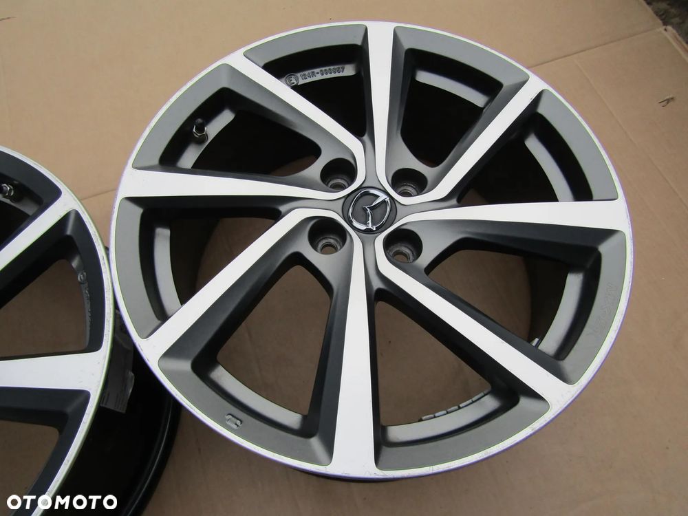 1x Felga Aluminiowa 17 Mazda 2 MX5 7 j 4x100 ET45 Oryginał + czujniki TPMS - 7