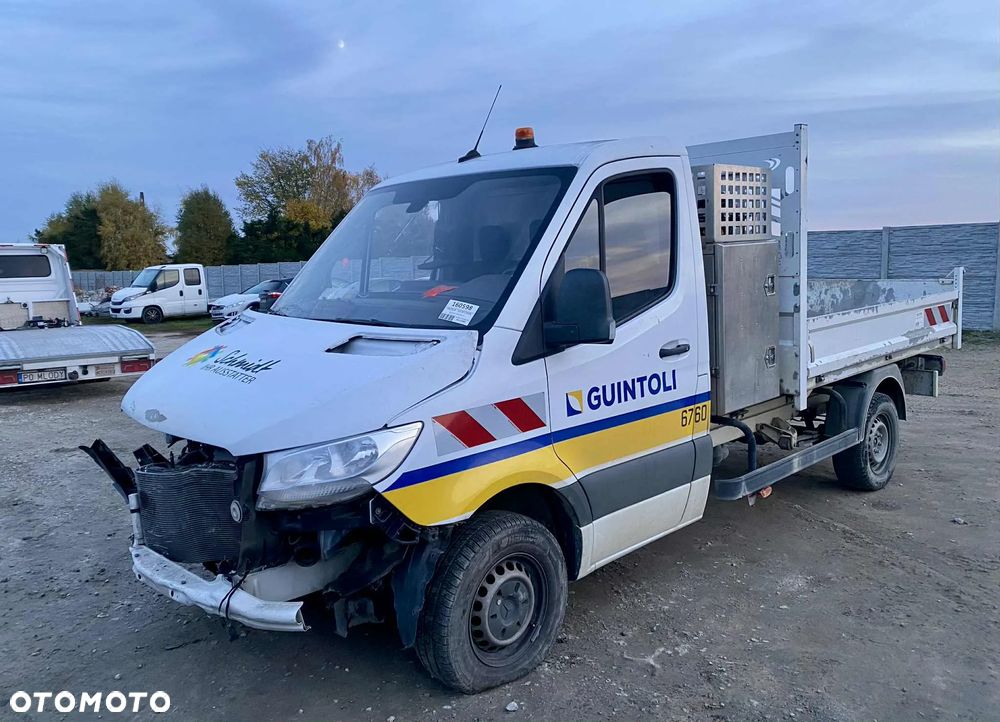 Mercedes-Benz SPRINTER _ WYWROTKA _ 2020r _ 129.000km !_ HAK 3.5 T - 12