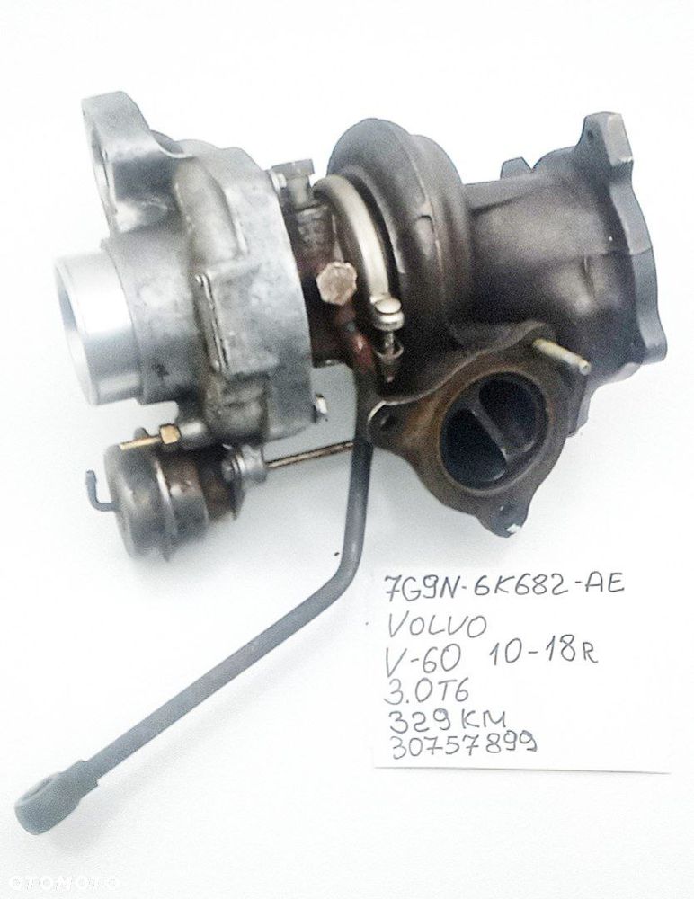 TURBINA 3.0 T6 3.0 TURBO 279KM 285KM 304KM 329KM VOLVO V60 7G9N6K682AE 30757899 - 1