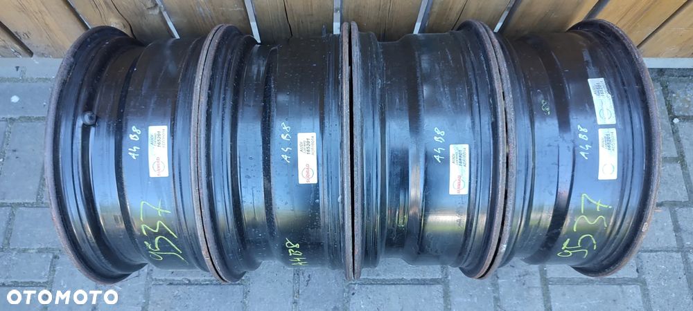 FELGI STALOWE 5x112 7Jx16 CALI ET39 fi 66.6 AUDI A4B8 A5 A6 KOMPLET 4 SZTUKI - 6