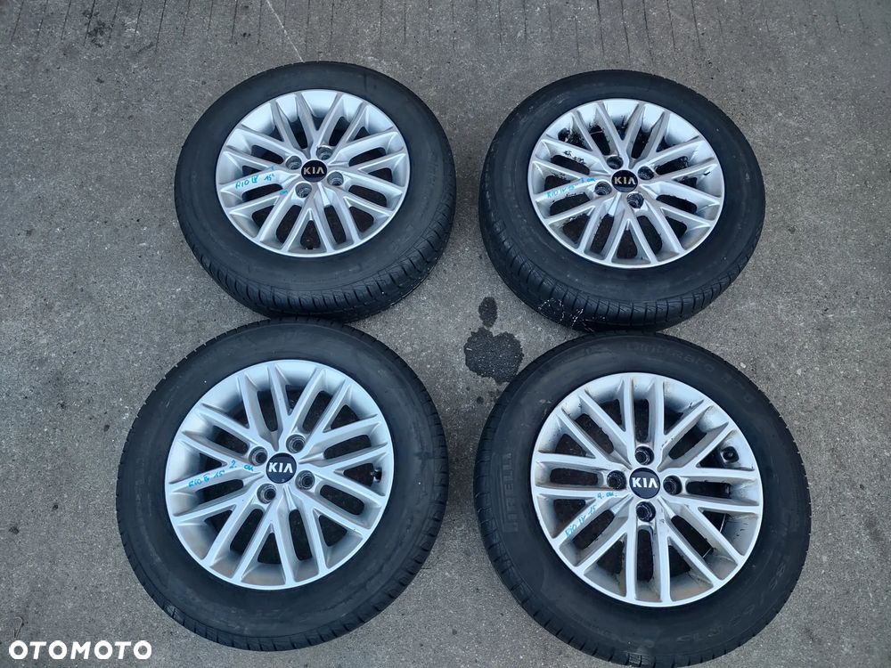 KOŁA FELGI ALUMINIOWE OPONY LETNIE PIRELLI CINTURATO 1P 185/65R15 KIA RIO IV 2023r. 6.26mm - 1