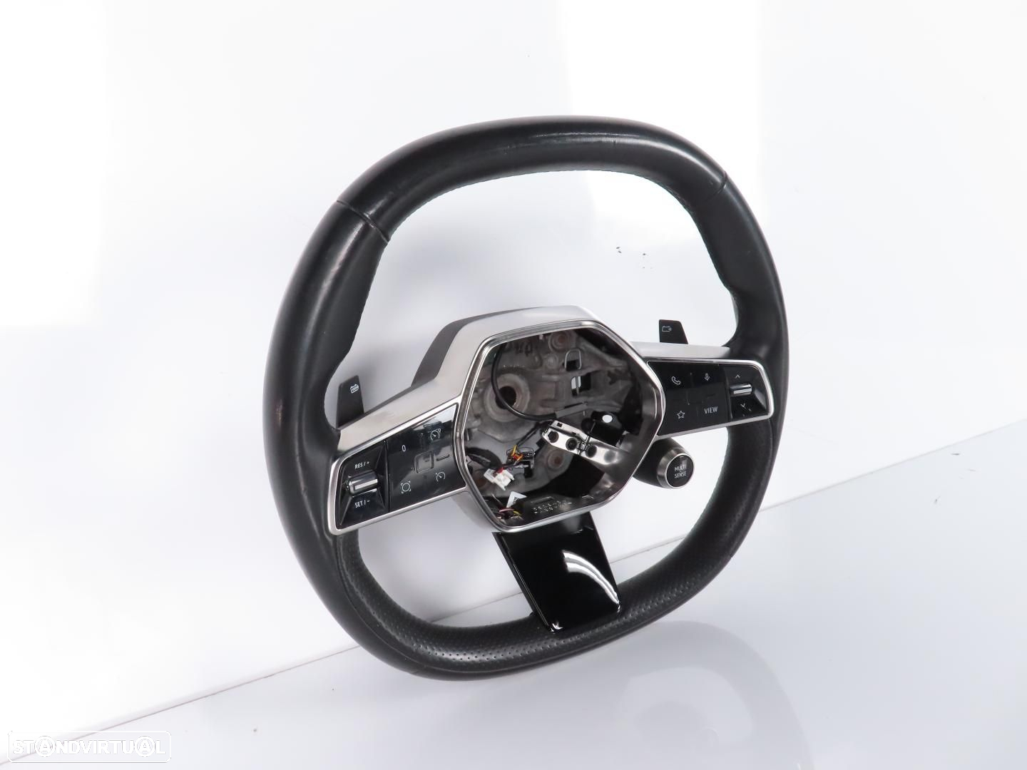 Volante em Pele com Multifunções e Patilhas Usado / Original RENAULT MEGANE V (R... - 3