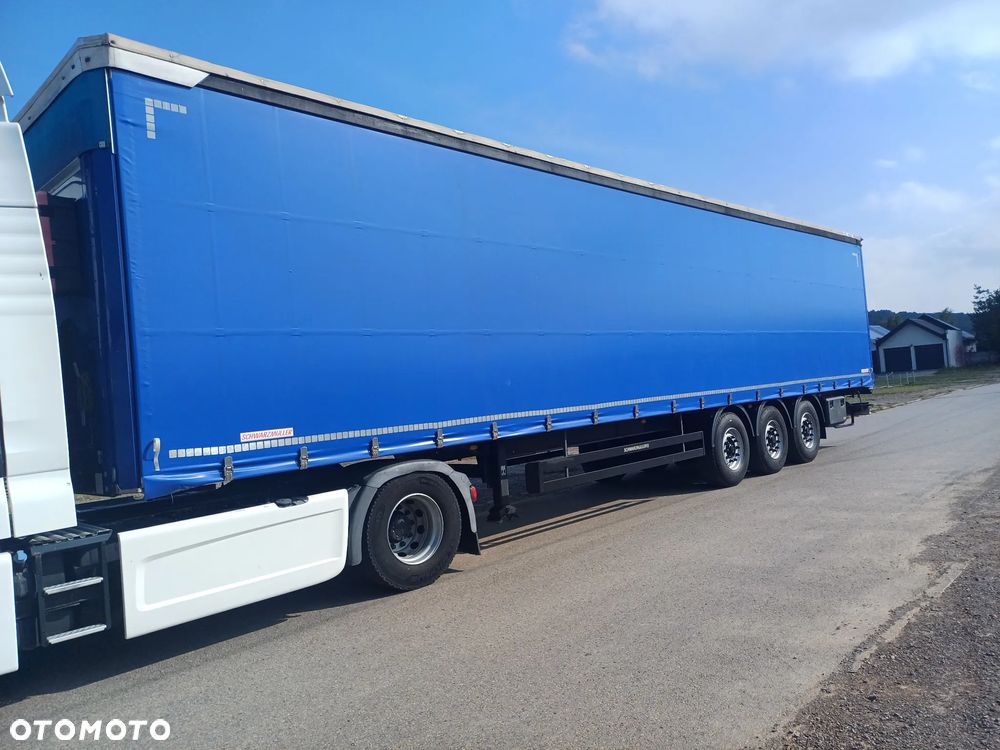 Schwarzmuller Naczepa Firanka Standard, Oś podnoszona , super, stan - 3