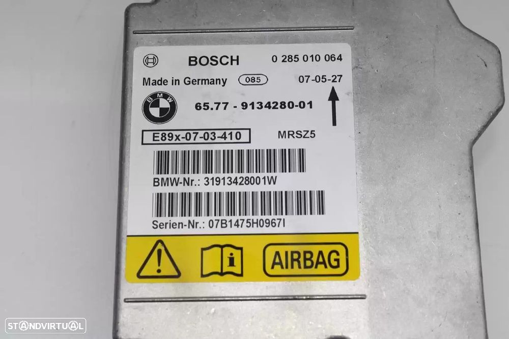 CENTRALINA AIRBAG BMW 3 2007 -9134280 01 - 2