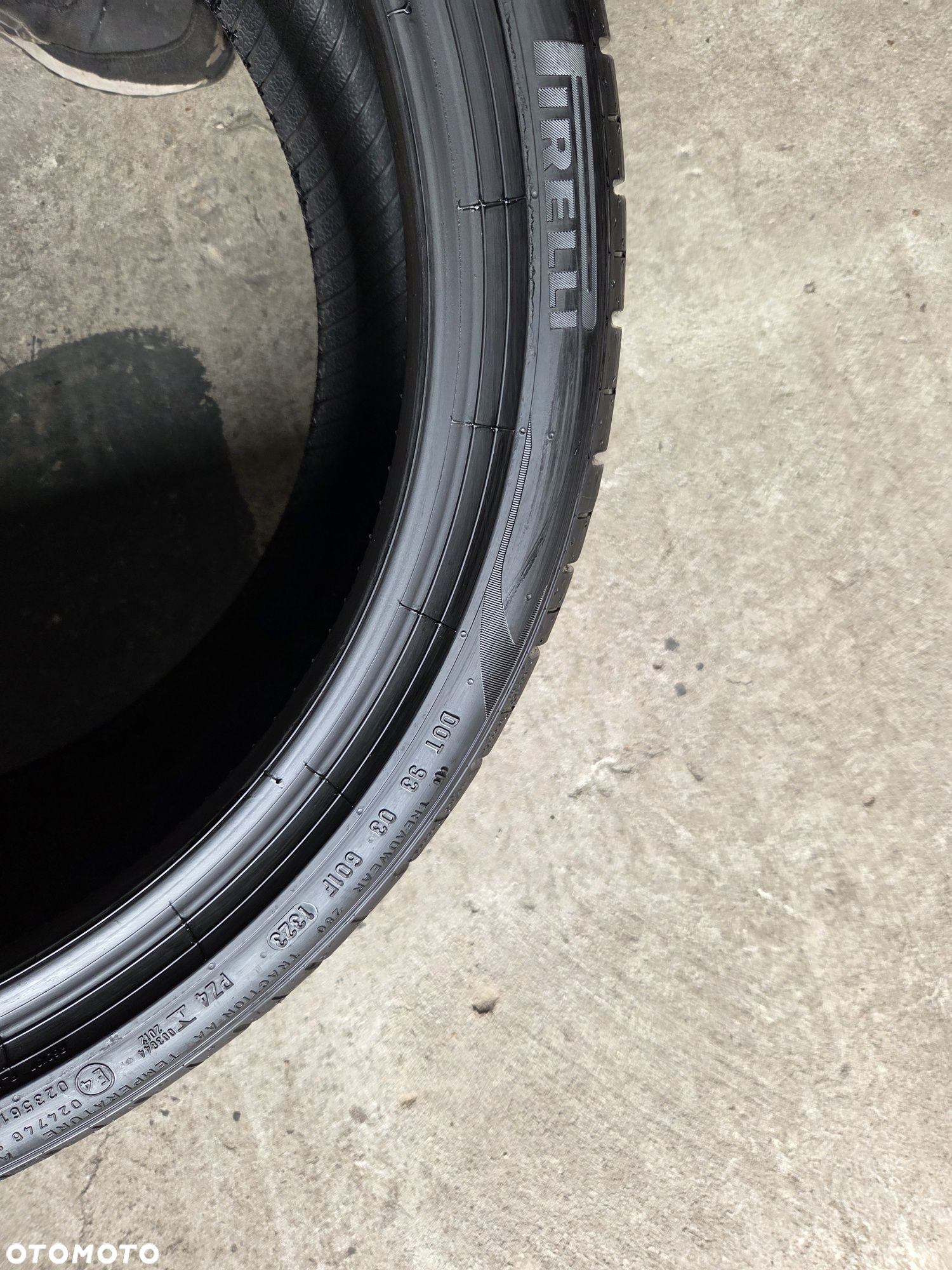 opony używane 255/35R19 Pirelli PZERO TM - 5