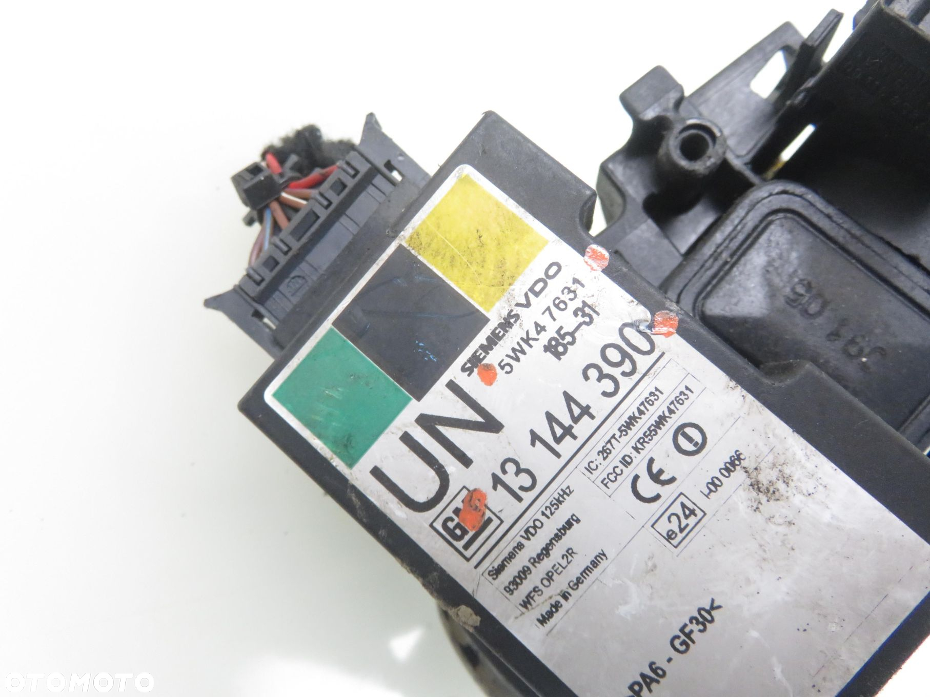 STACYJKA STEROWNIK OPEL MERIVA A 1.6 16V  13144390 5WK47631 12230554 - 7