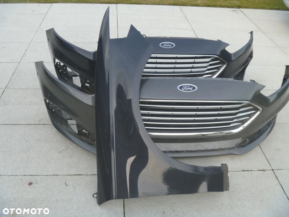 FORD MONDEO MK5 LIFT ZDERZAK PRZEDNI ATRAPA ORYGINAŁ ŁADNY - 13