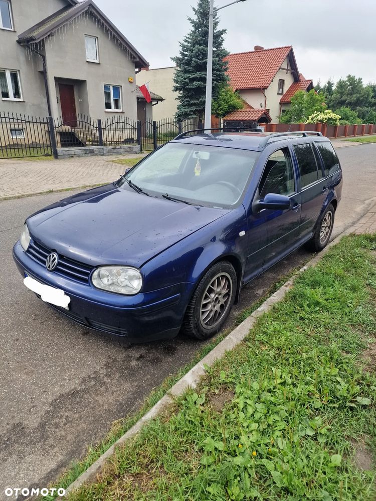 VW golf mk4 kombi 1.9 tdi 130km ASZ skrzynia 6b FMH lakier LD5Q na części - 1