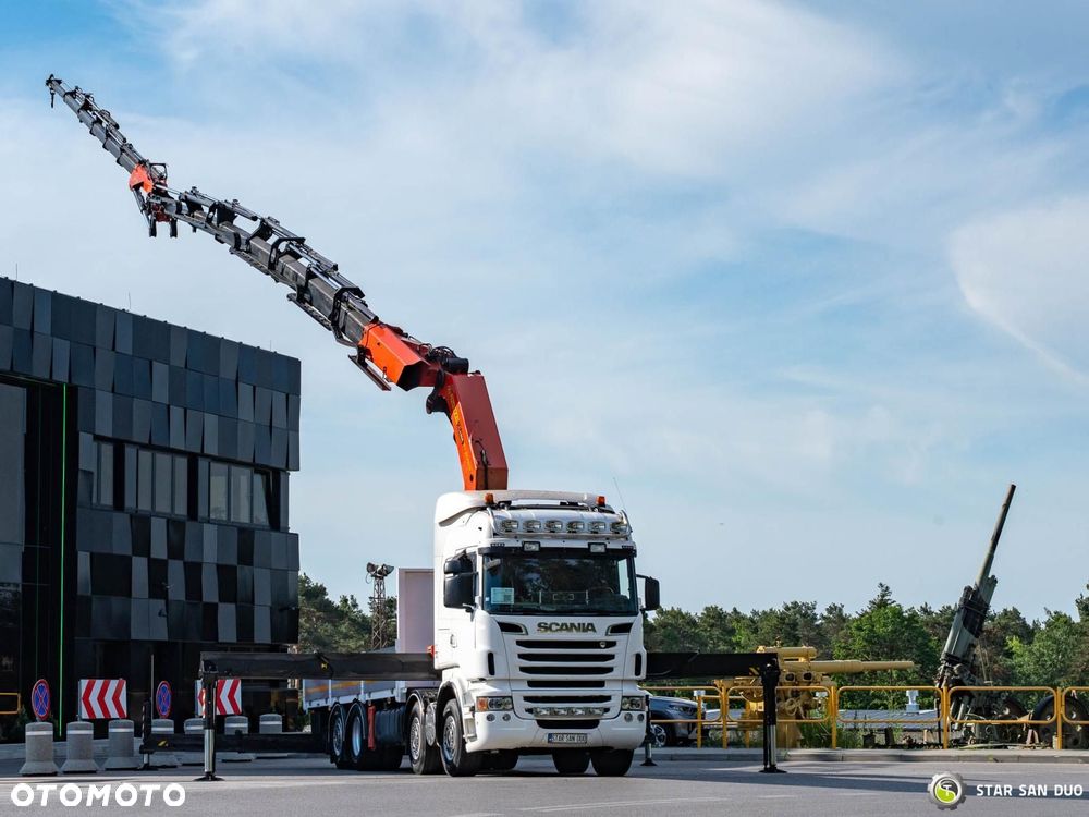 Scania R560 8x2 PALFINGER PK 85002 Fly Jib HDS Żuraw Crane Kran - 5
