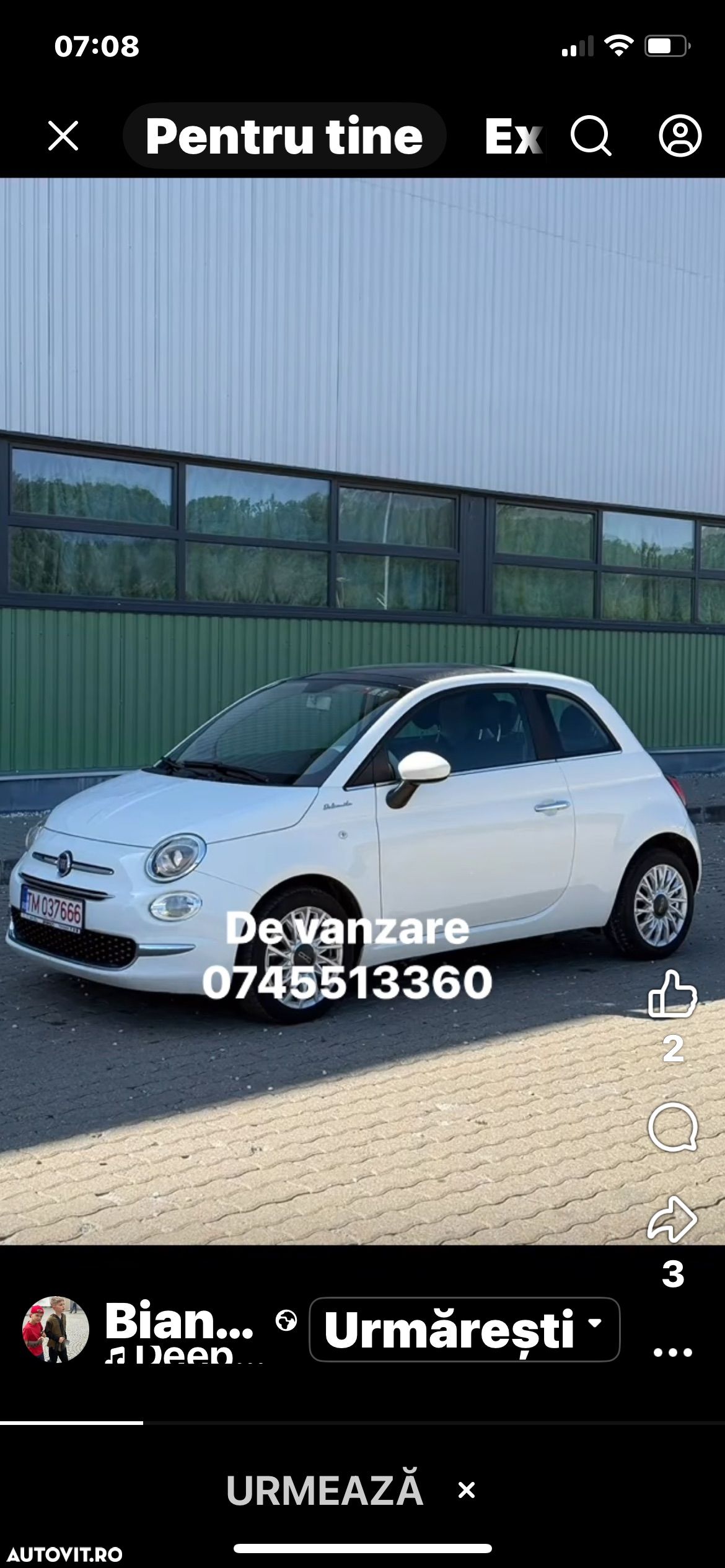 Fiat 500 Cabrio MHEV 1.0 Dolcevita - 1
