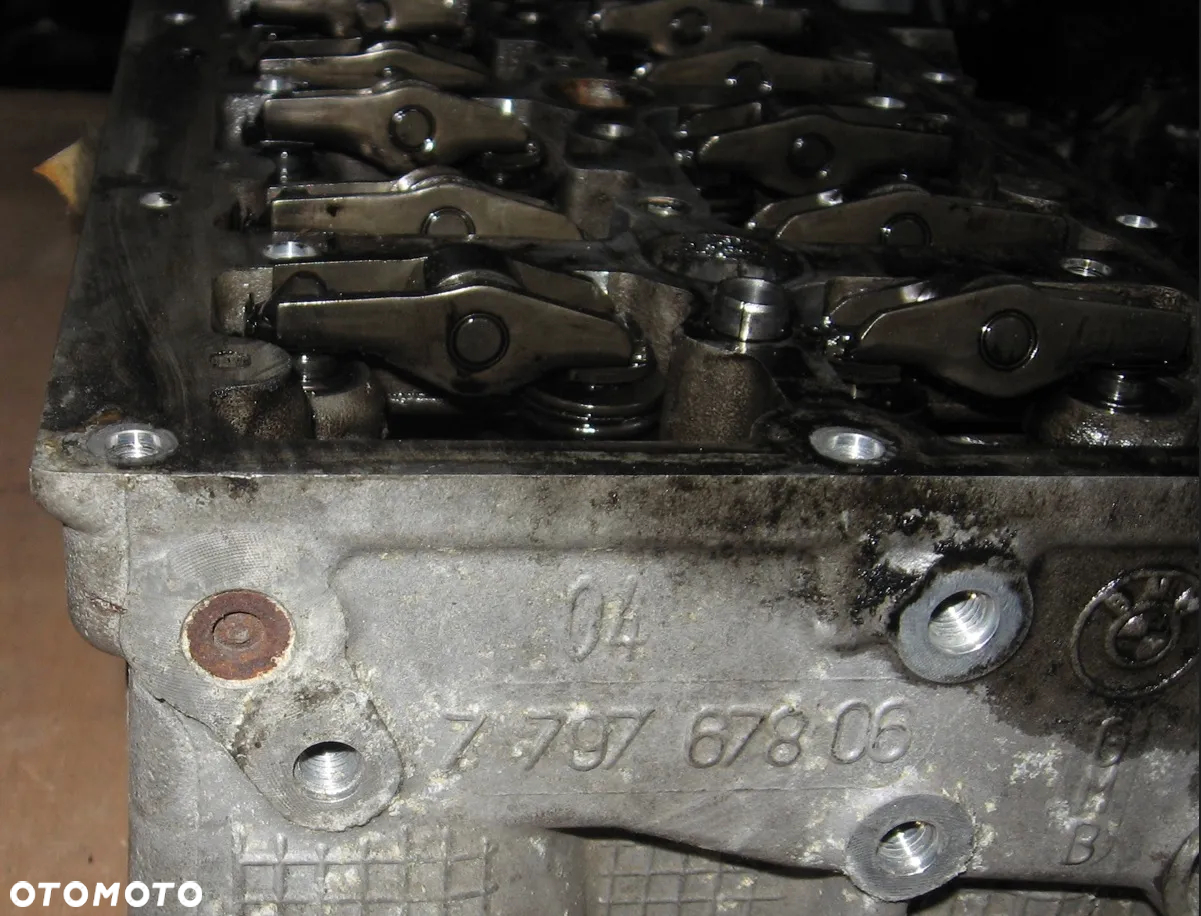 głowica wałki rozrządu N47D20A 2.0D BMW E87 E90 2.0D - 11