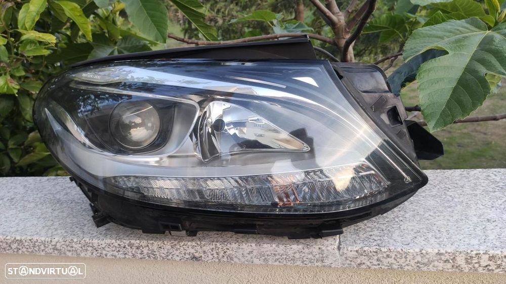farol direito Halógenio Mercedes w166 ML GLE após 2015 - 2