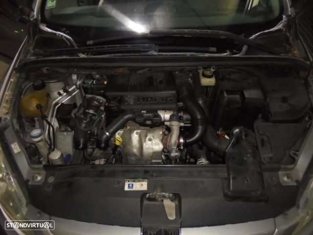Carro MOT: 9HX  9H02 CXVEL: 20DM69 PEUGEOT 307 2005 1.6 HDI 90CV 5P CINZA DIESEL - 10