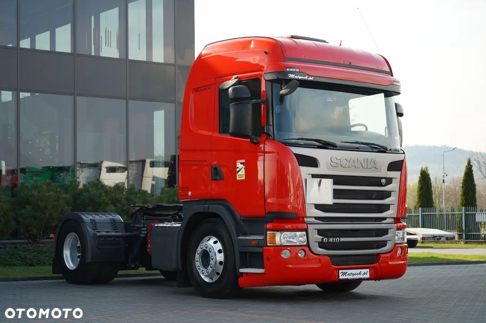 Scania G 410 / RETARDER / HYDRAULIKA / PEŁNY ADR / ALUFELGI / EURO 6 - 6