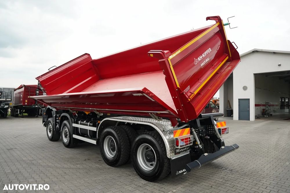 MAN TGS 41.480 / 8x8 / BASCULANĂ SPATE / MANUAL / NOU NOU / KH-KIPPER / - 11