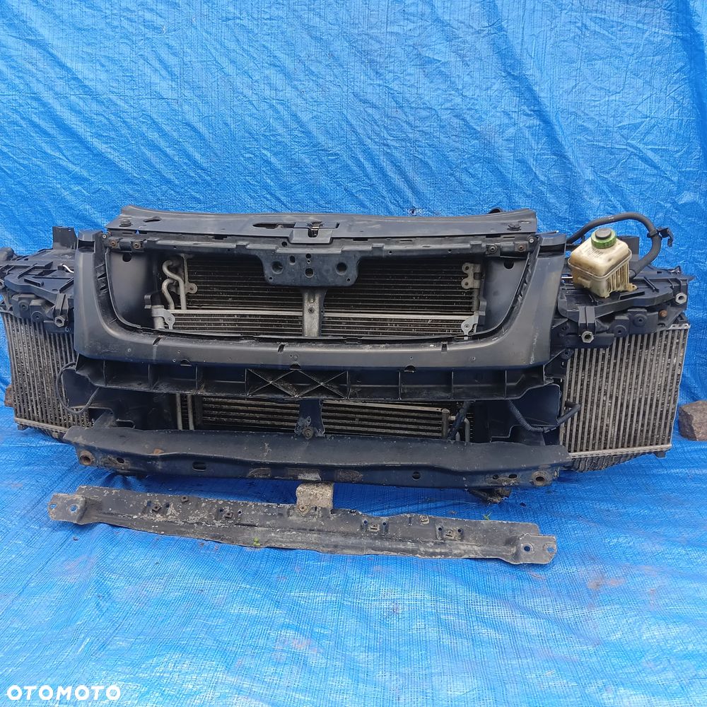 PAS PRZEDNI WZMOCNIENIE CZOŁOWE PAS CHŁODNICE WENTYLATORY VW TOUAREG 3.0 TDI KOMPLET - 3