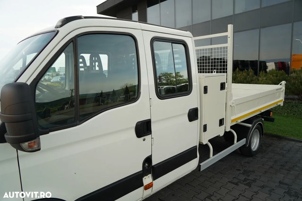 Iveco DAILY 35-130 / BASCULATOR / CU DOUA OPȚIUNI - 7 LOCURI / DOUĂ LOCURI / MANUAL / IMPORTAT - 18
