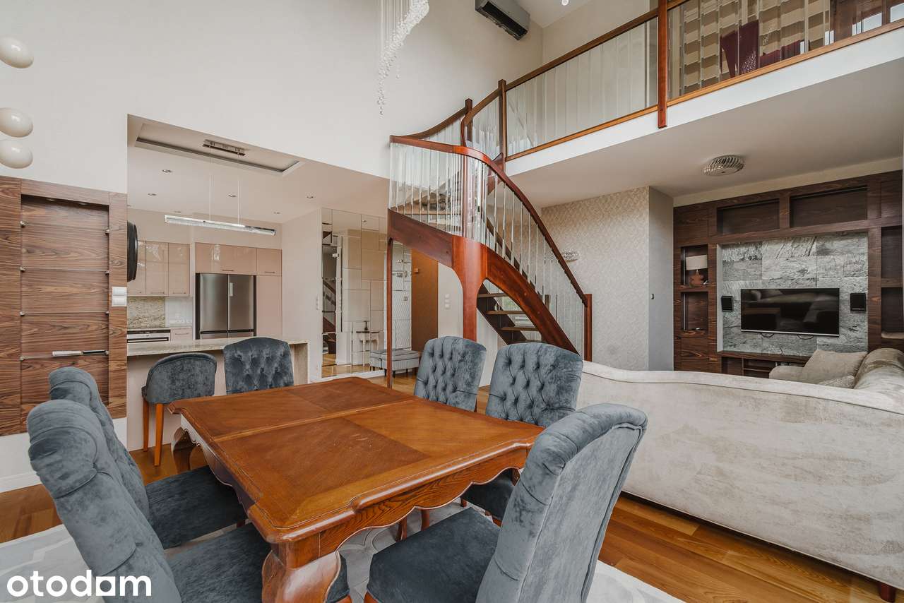 Wyjątkowy apartament 135m2 z antresolą | Saska Kępa