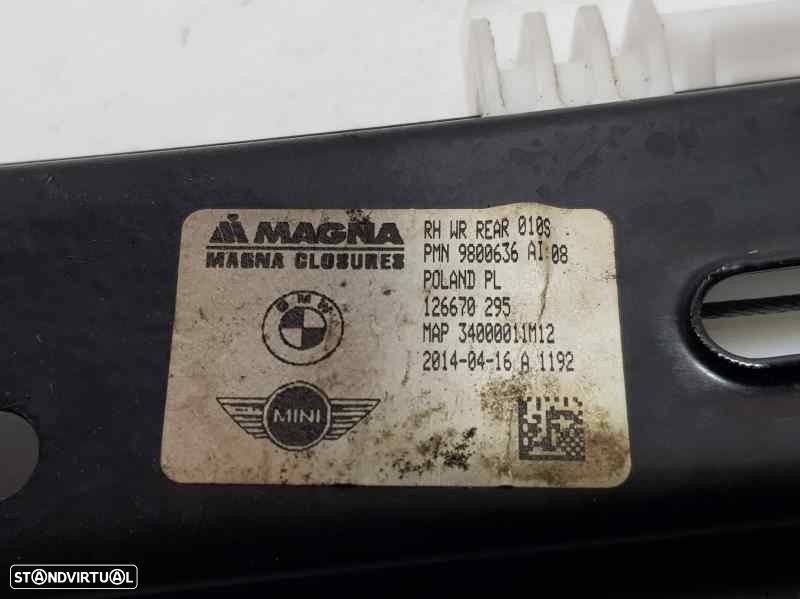 ELEVADOR DE VIDRO TRASEIRO DIREITO MINI MINI COUNTRYMAN 2014 - 3
