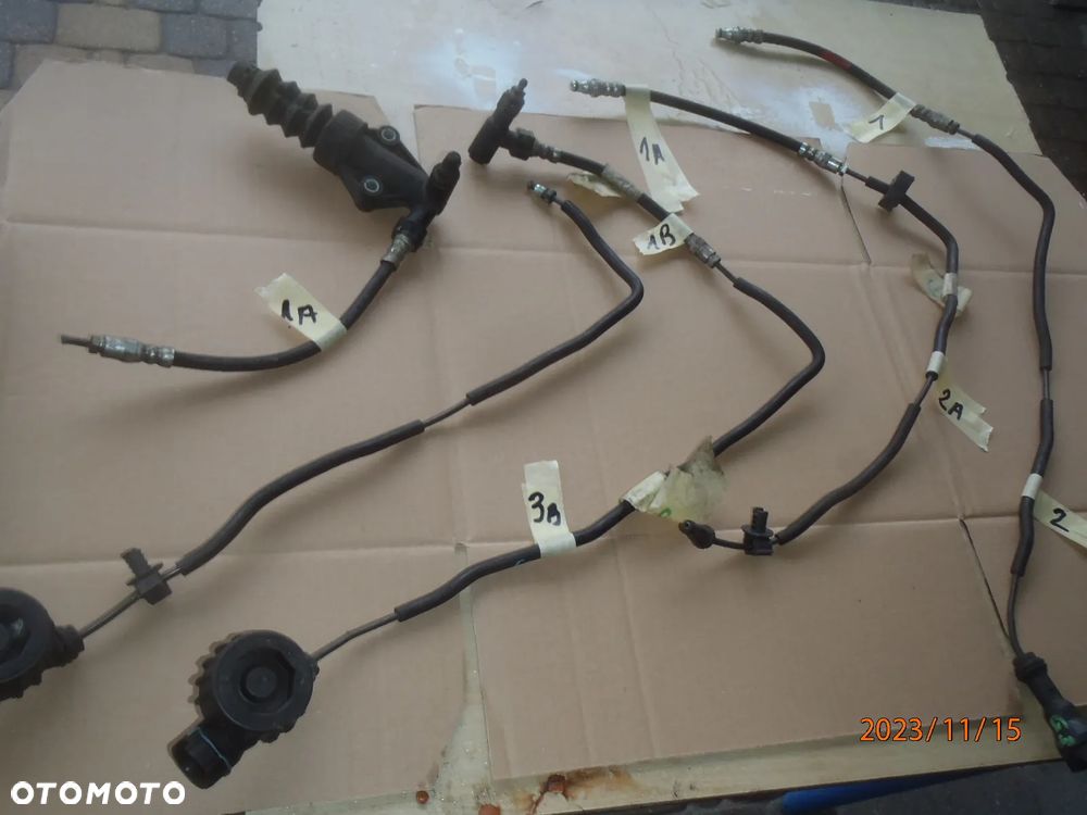 wysprzęglik przewód rurka wysprzęglika sprzęgła fiat grande punto evo. mito bravo II doblo  posiadam wszystkie części - 1