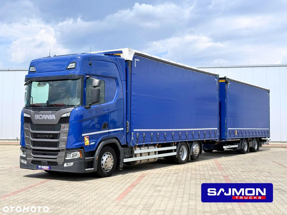 Scania SUPER / S460 / ZESTAW TANDEM 120M3 / PRZEJAZDOWY / SALON PL - 2