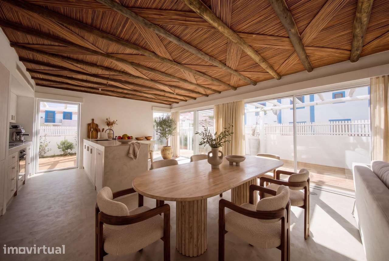 Moradia T3 Nova de Arquitetura Tradicional com Piscina | Comporta - Grande imagem: 4/44