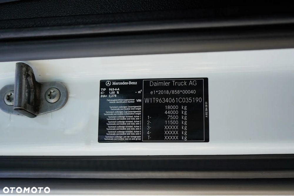 Mercedes-Benz ACTROS / 1851 / EURO 6 / MEGA / LOW DECK / BIG SPACE - 11
