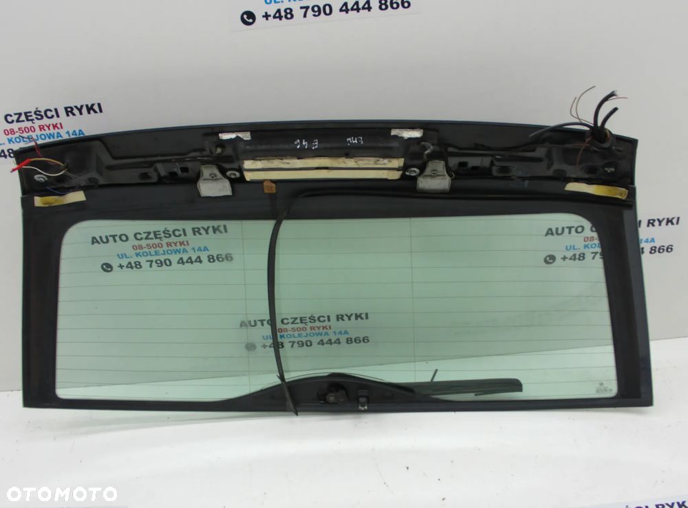 BMW E 46 kombi Klapa Bagażnika Szyba - 4