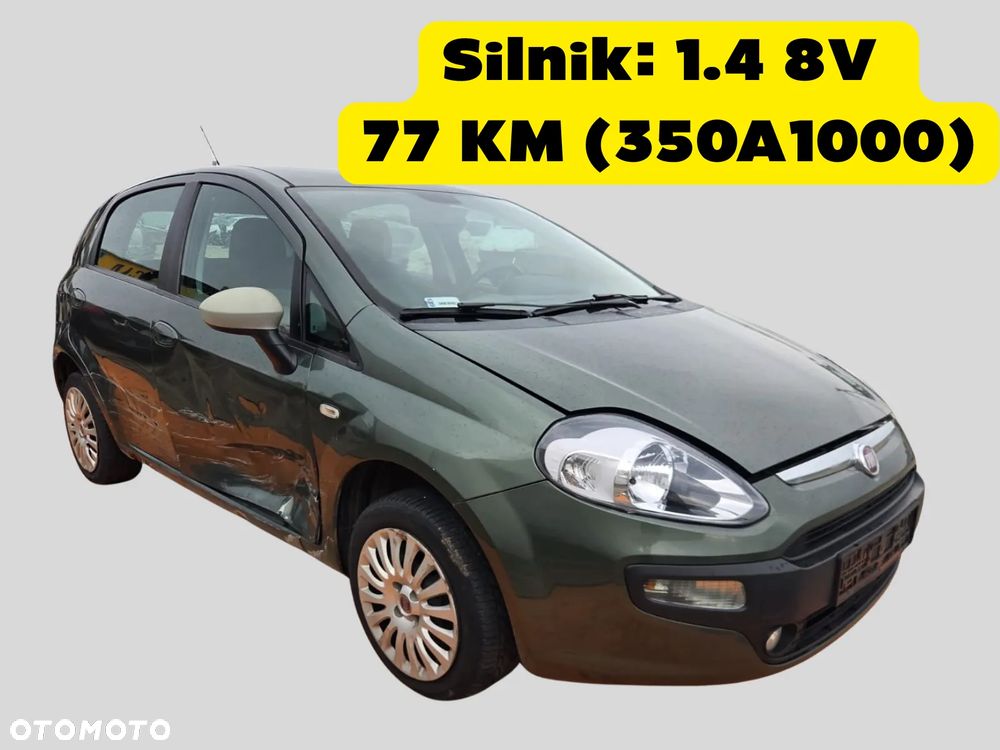 Fiat Punto Evo 2010 Silnik 1.4 8V (350A1000) 77 KM (57 kW) C403 Na części silnik, maska, zderzak, drzwi, klapa bagażnika, lampa - 3
