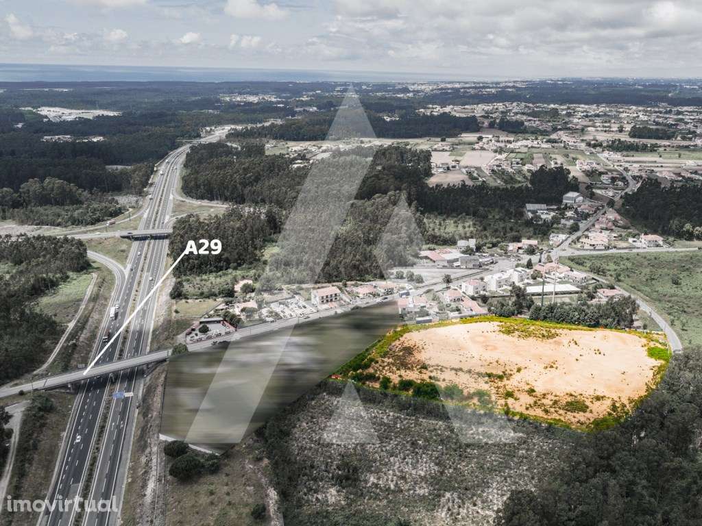 Terreno para construção de Armazéns - Junto acesso A29 - Grande imagem: 2/18