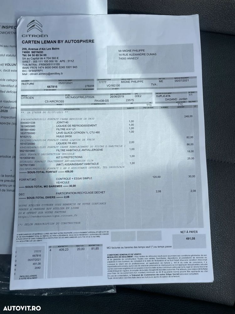 Citroën C5 Aircross 1.6 PureTech S&S EAT8 Shine - 38