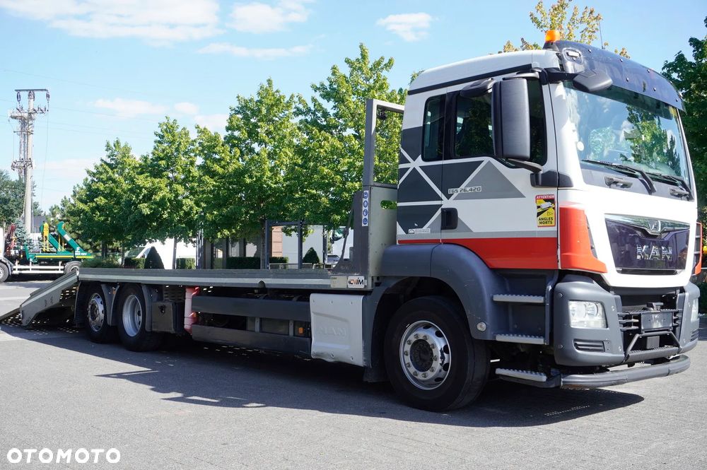 MAN TGS 26.420 6x2 / Laweta CVIM Tepematic 14t / Oś skrętna / pilot_259838 - 7