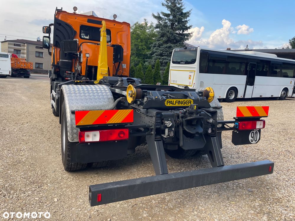 Renault C 440 Kerax Premium Hakowiec PALFINGER T15  Czołownica pojazd specjalny zimowego utrzymania dróg - 14
