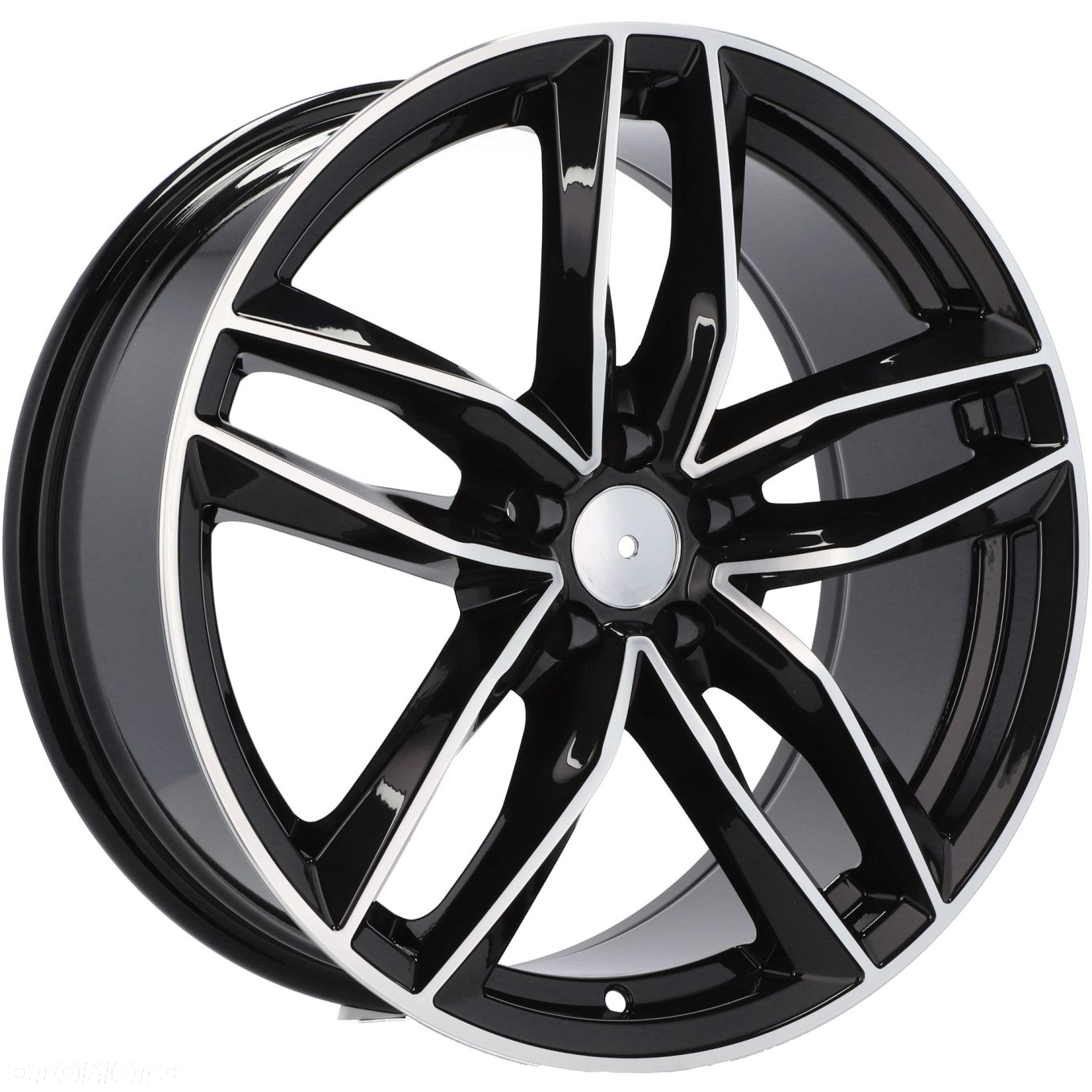 4x Felgi 17 m.in. do AUDI A3 Allstreet 8Y 8P 8V A4 B6 B7 B8 B9 A6 C6 C7 C8 Q2 Q3 Q5 - BK690 - 2