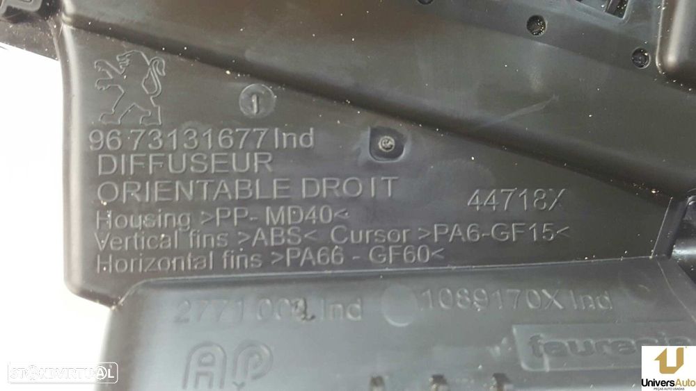 AERADOR FRENTE DIREITO PEUGEOT 208 ACCESS - 4