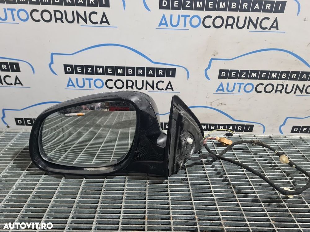 Oglinda stanga Porsche Cayenne 2002 - 2006 4 Usi NEGRU (935) Rabatabile - 2