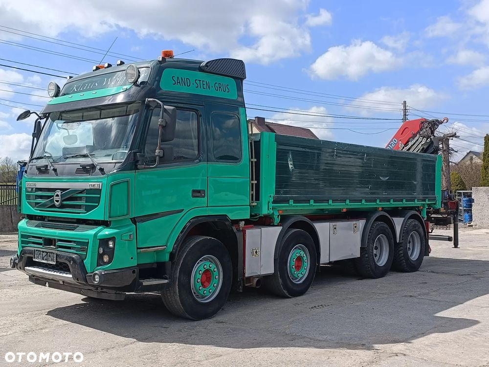 Volvo FMX460 8x4 Bordmatik / HMF2120 / Radio / - 21