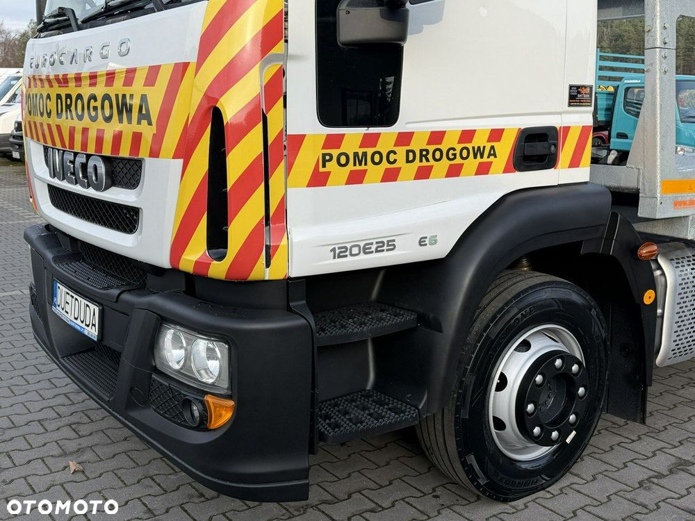Iveco EUROCARGO 120E25 E6 Laweta Zagłebiana Platforma Pomoc Drogowa - 5