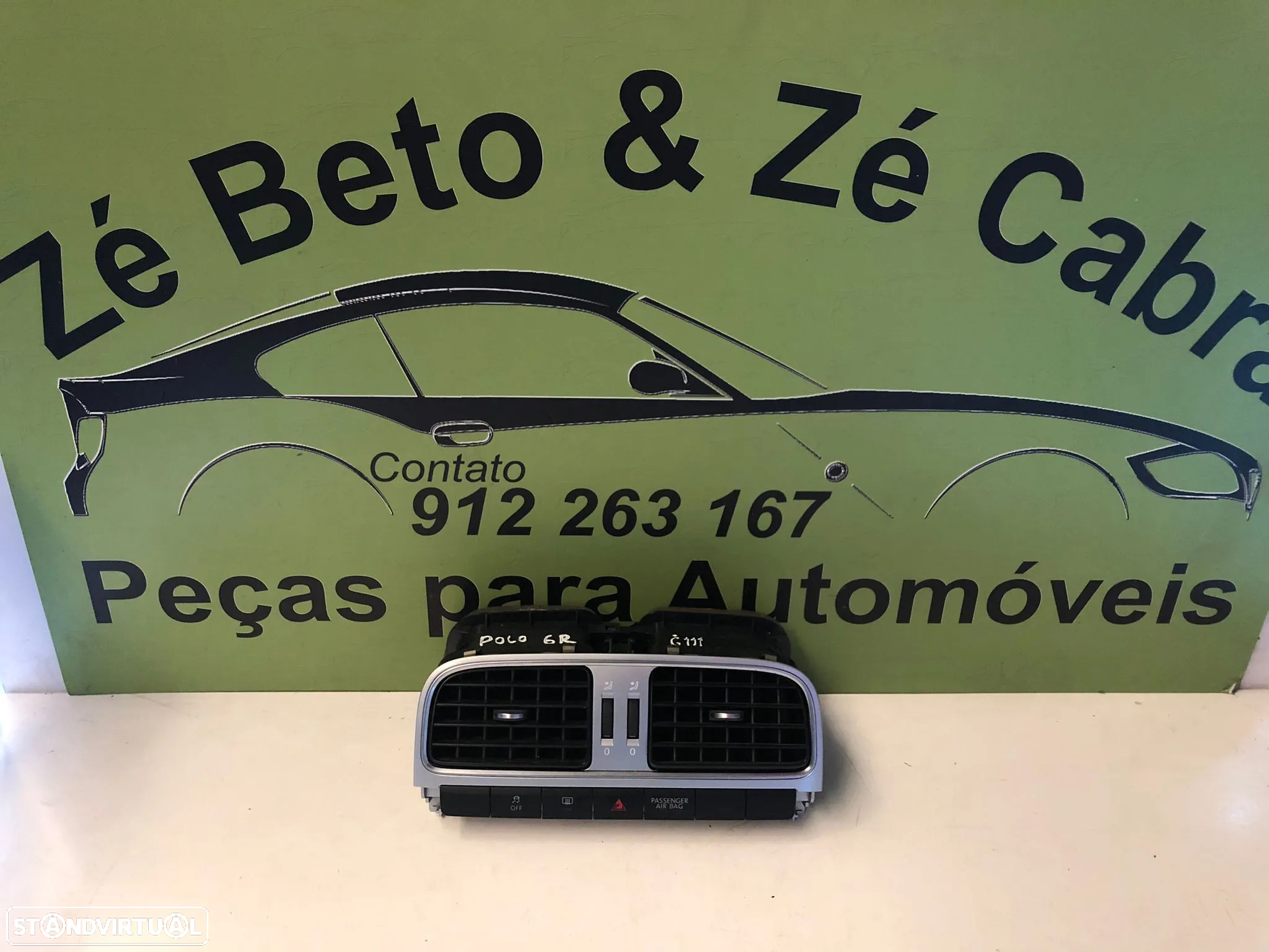 VW POLO 6R GRELHA AR TABLIER - G111 - 2