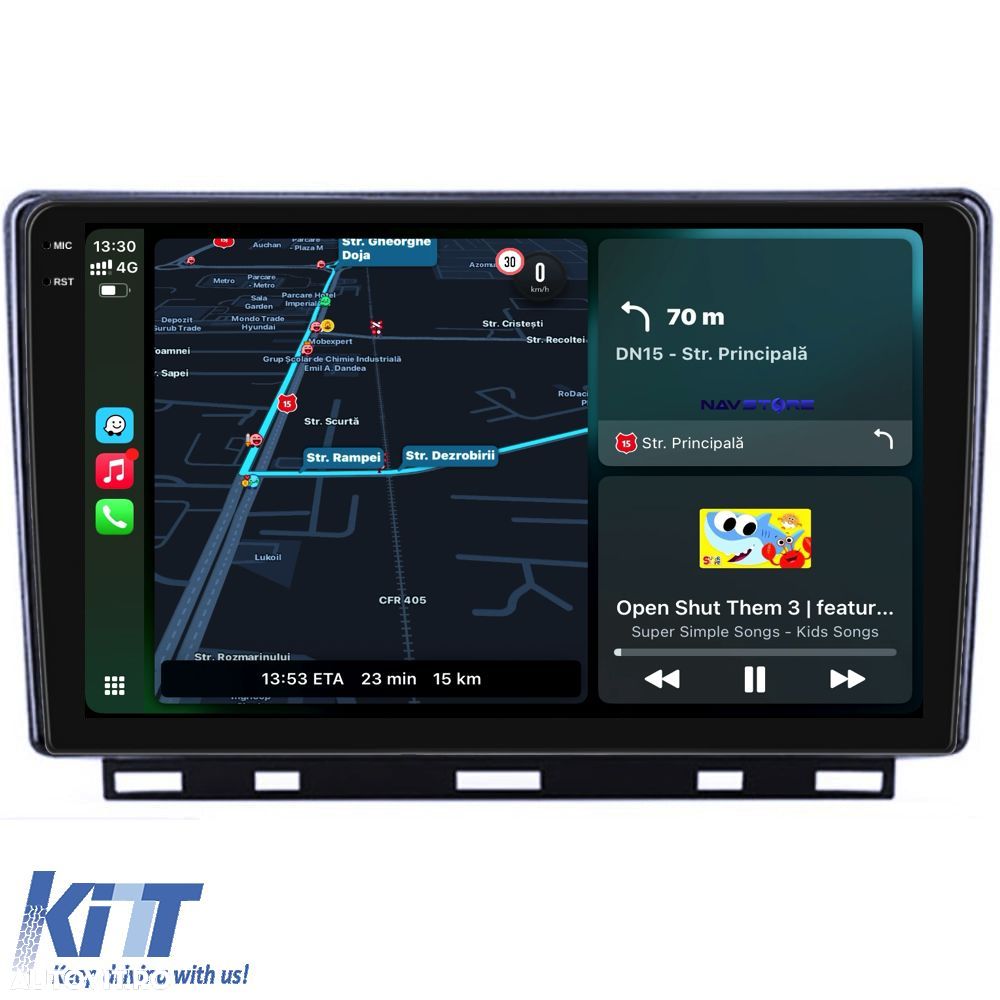 Navigatie Dedicata Renault Clio 5 (2019-2024), 9Inch, 6Gb Ram, 128Gb S - 2
