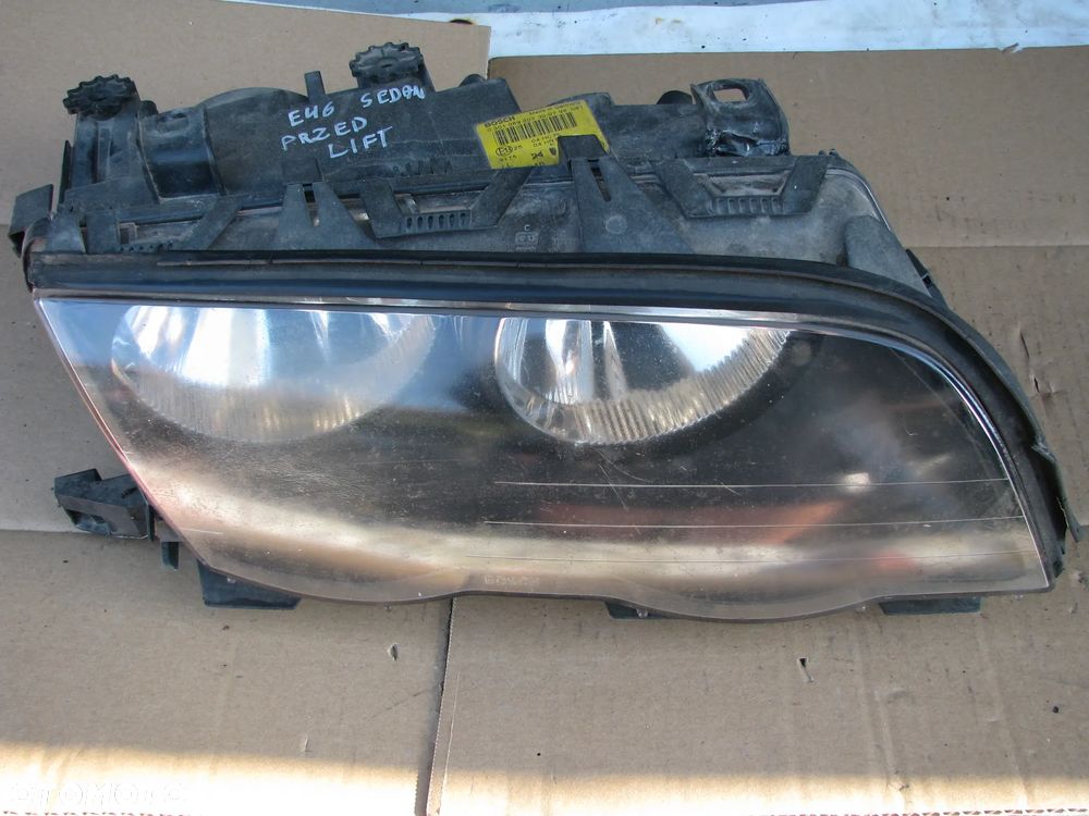 LAMPA PRAWY PRZÓD BMW E46 EUROPA BOSCH 0301089205 8361948 - 1