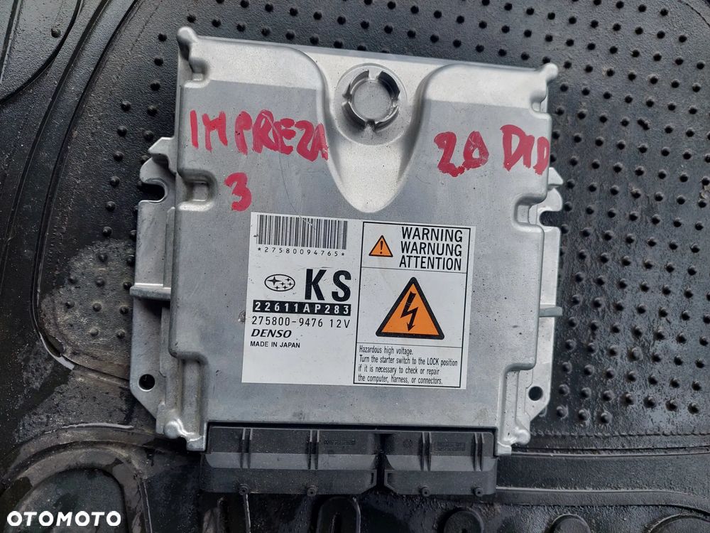 KOMPUTER SILNIKA SUBARU IMPREZA III GH 22611AP283 - 1