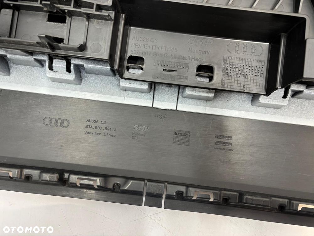 Audi Q3 83A Zderzak Tył Tylny 83A807511 83A807521A - 11
