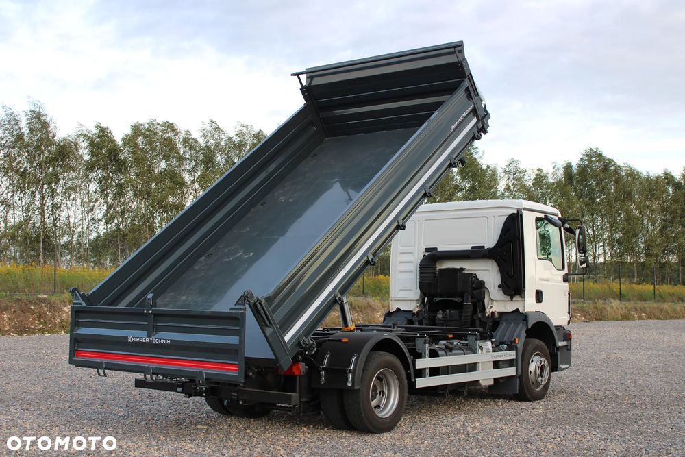 MAN TGM 15.290 Nowy 3-stronny WYWROT Kiper Wywrotka Blokada mostu Duża ładowność 8000 kg 15.250 18.290 Atego TGL Midlum TGS TGX Eurocargo - 3