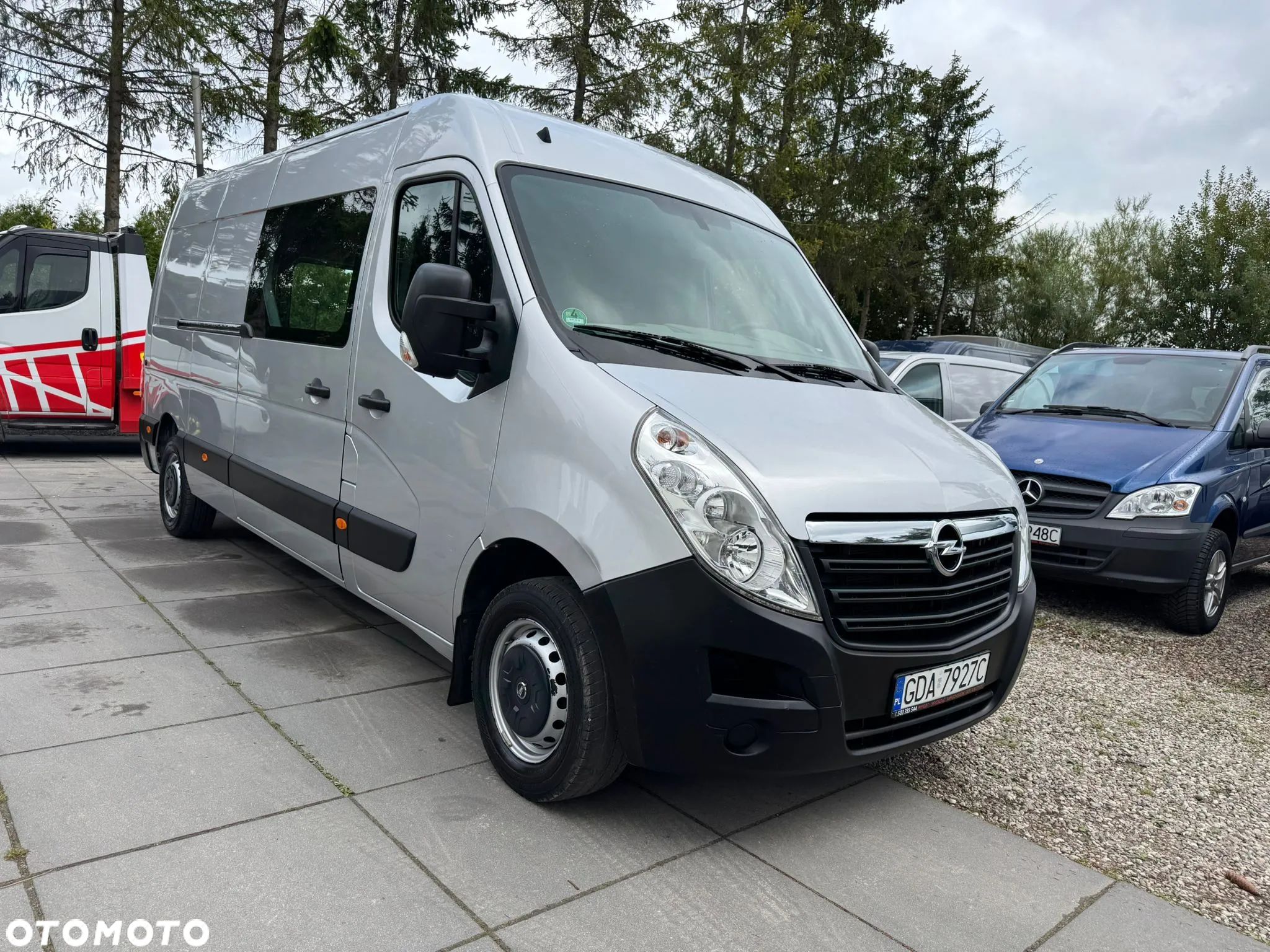 Opel MOVANO L3H2 SREBRNE KLIMATYZACJA - 1