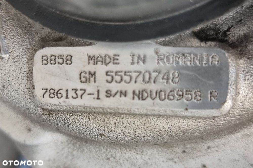 OPEL INSIGNIA A 2.0 CDTI TURBOSPRĘŻARKA TURBINA TURBO 55570748 - 13