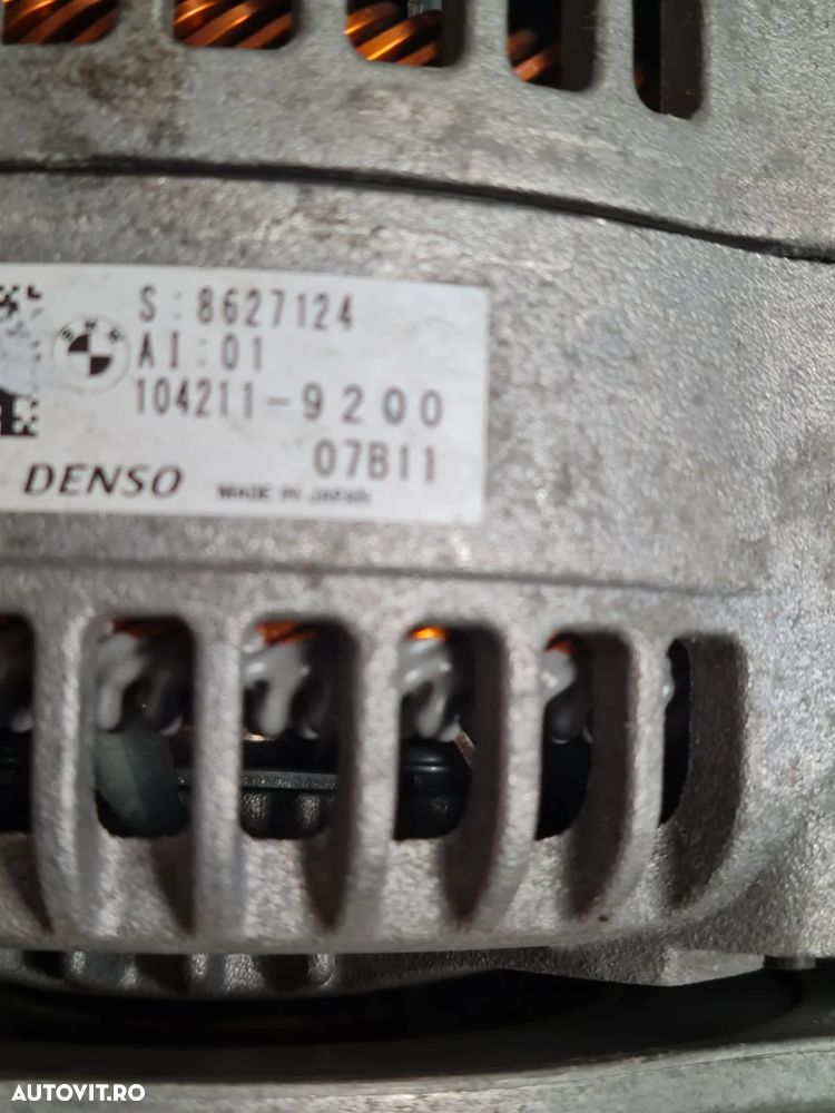 Alternator Bmw X1 X2 F39 F48 Seria 2 F45 F46 Mini F55 F56 F60 2.0 D B47 Cod  - Dezmembrez Mini / Bm - 7