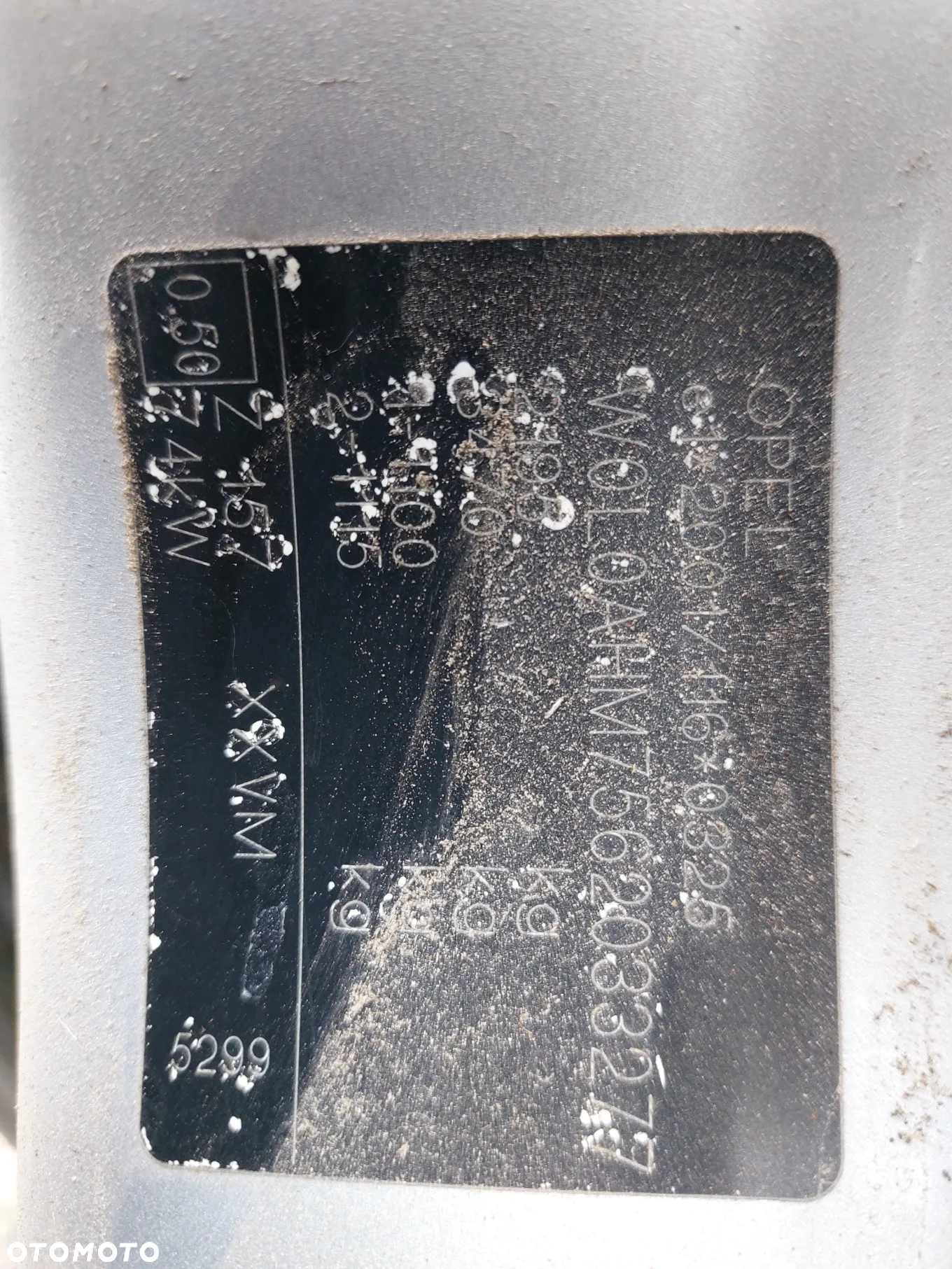 Zderzak OPEL MERIVA A 1,4B 05R. maska,drzwi,klapa,lampy... - 7