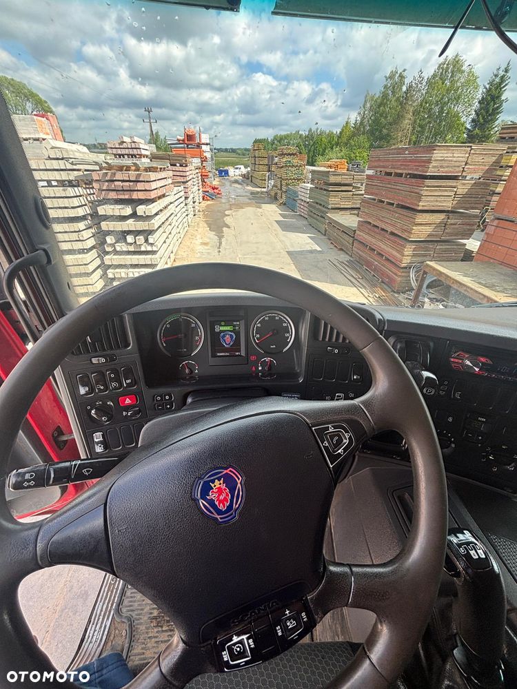 Scania P400 * WYWROTKA 6,20 + HDS PALFINGER PK 27001 * 8X4 - 5